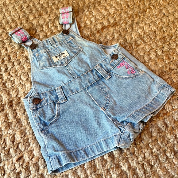 🌸 oshkosh B’gosh shortalls - Picture 6 of 9